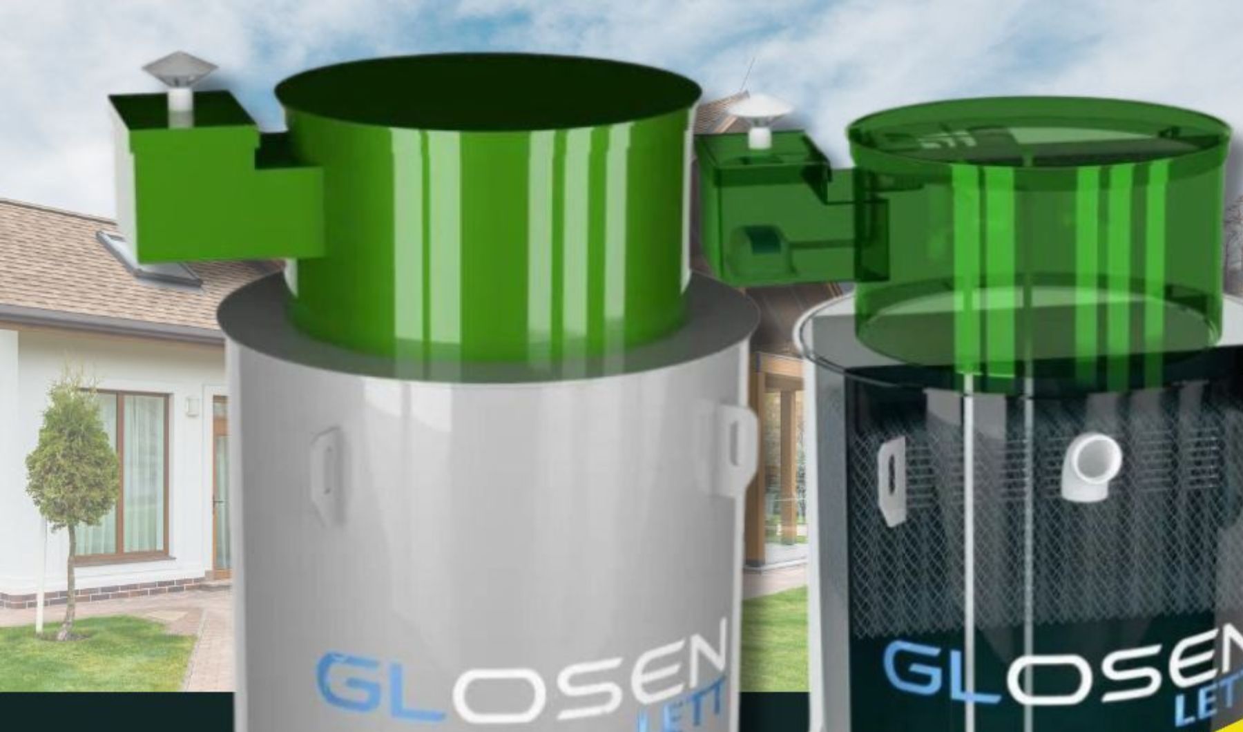 Обзор септика Glosen цена в Беларуси с установкой
